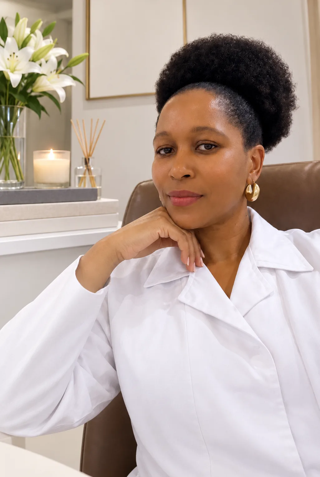 Dr. Nokwazi Ndlela leading doctor-led clinical assessment